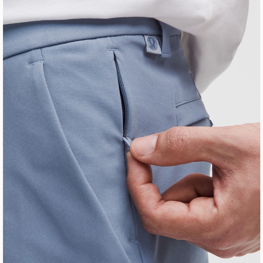 lululemon athletica Light Blue Men's Shorts - Picture 3 of 7